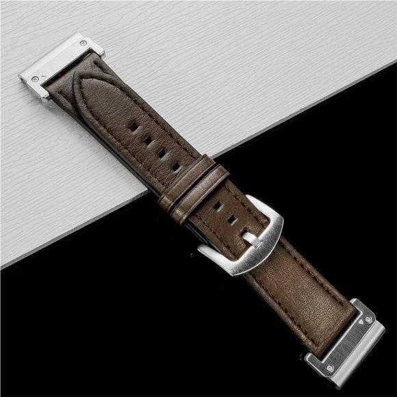 Leather strap For Garmin Watch Fenix 6 6x 7 7x Pro 5 5x Plus 22/26mm QuickFit Sports Bracelet 3HR Forerunner 945 Smartwatch Band