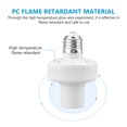 thumbnail image 3 of Wireless Remote Control E27 Light Socket Lamp Holder 20M Range For LED Bulbs Lamp Socket Wireless Light Switch Kit AC180-250V, 3 of 5