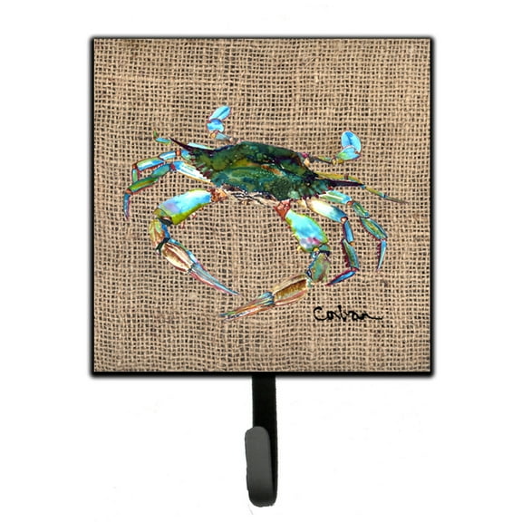 Carolines Treasures 8731SH4 Crab Leash or Key Holder Single Hook multicolor
