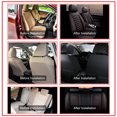 thumbnail image 4 of AOMSAZTO Fit Ford Focus 2008-2018 Black & Red Car seat Cover 5-seat Faux Leather Full Set Compatible Airbag, 4 of 7