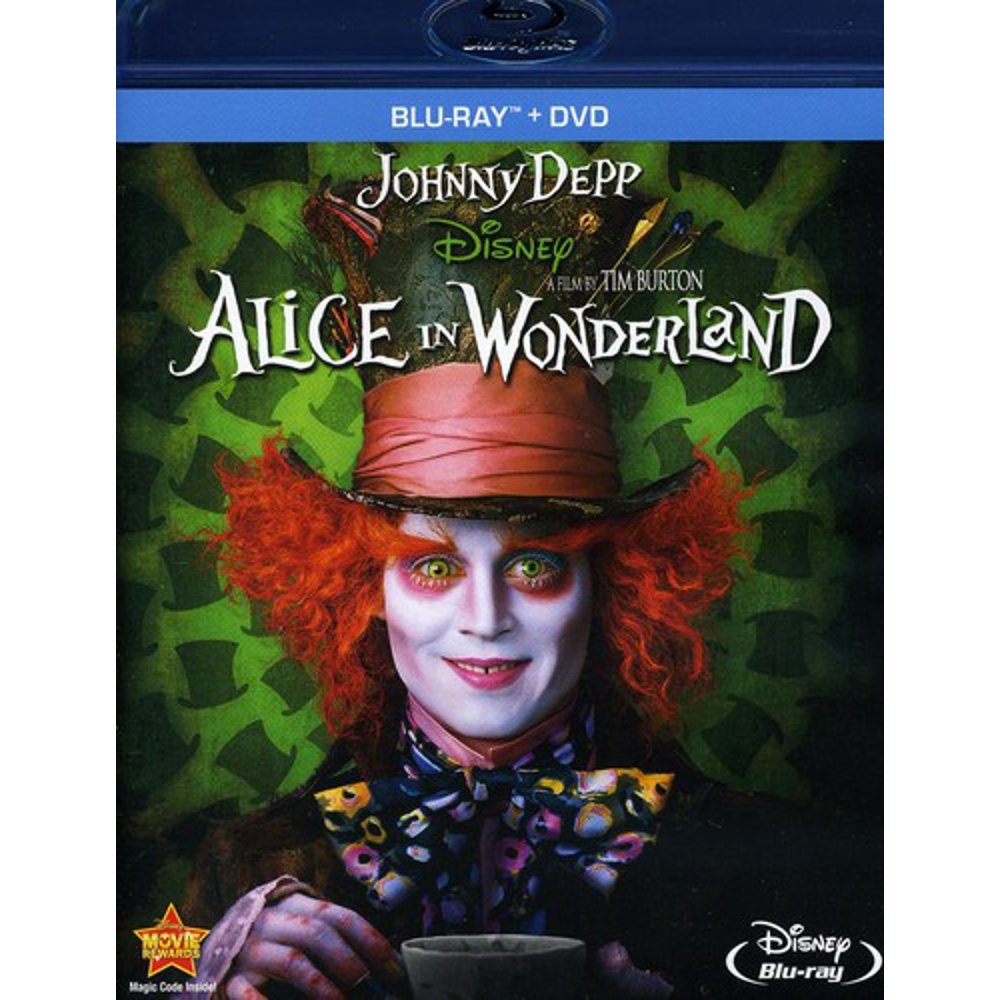 Alice in Wonderland (Bluray + DVD)