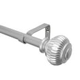 thumbnail image 2 of UTOPIA ALLEY Wall Mounted 3/4 Inch Curtain Rod - Curtain Rods For Windows 28 to 48 Inch, Adjustable Drapery Rods, Nickel Curtain Rods, Bedroom Curtain Rods, Tapestry Poles (Nickel, 28"-48"), 2 of 8