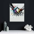 thumbnail image 5 of COMIO  3 Piece Graffiti Paintings Canvas Wall Art Promise Holding Hands Pop Art Posters Prints Abstract Painting Bedroom Wall Decor Modern Giclee Artwork Framed Ready to Hang, 5 of 5
