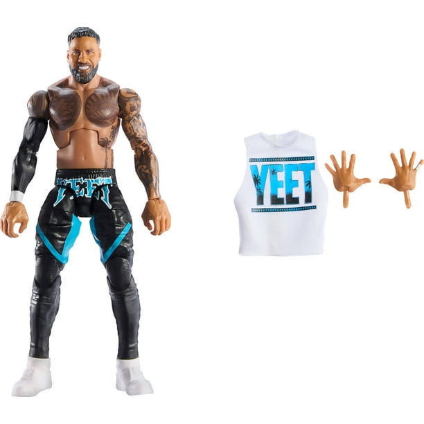 Figura de acción Mattel WWE Elite Jey USO Series #114 15 cm
