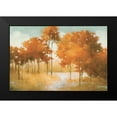 thumbnail image 2 of Purinton, Julia 18x13 Black Modern Framed Museum Art Print Titled - Autumn Lake Orange, 2 of 5