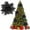 Black, variant on Christmas Flowers Decoration -1Pcs Artificial Red Gold Poinsettia Christmas Tree Ornaments Glittery for Xmas New Year Wedding Party Wreath DIY Garland Decor(Black)