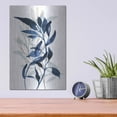 thumbnail image 4 of Luxe Metal Art 'Botanical Blues II' by Bluebird Barn, Metal Wall Art, 12"x16", 4 of 9