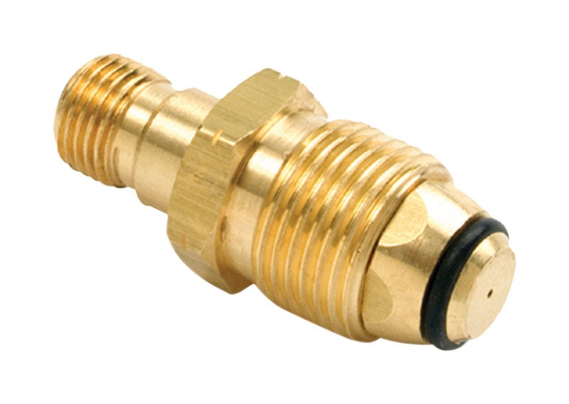 Mr. Heater 9/16 in. Left Hand Thread x Restricted Flow Soft Nose P.O.L. w/ Handwheel