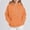 Orange, variant on Hoodies For Women Sevevn Women's Casual Pocket Hoodies Long Sleeve Fashion Drawstring Pullover Tops