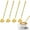 Gold, variant on NOGIS 4 Pcs 6.7" Coffee Spoons, Teaspoons, Gold Spoons, Stirring Spoons with Long Handle, Coffee Bar Accessories-Stainless Steel Bar Spoons Set for Espresso Iced Tea Dessert Ice Cream（Gold）