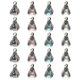 thumbnail image 3 of 20pcs colgantes de aleación con estilo de 20pcs Colgantes bonitos Colgantes Prácticos suministros de joyería, 3 of 6