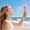 Pink, variant on Portable Handheld Fan Rechargeable, QQZ Mini Battery Powered Personal Fan for Women, 3 Speeds Quiet Cooling Desk Fan with USB C Charging for Travel Makeup Outdoor Indoor, Blue