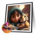 thumbnail image 2 of Pintura de diamante 5D DIY Taladro redondo completo Dibujos animados Princesa Jasmine Decor (A6773) Hugtrwg Para estrenar, 2 of 9
