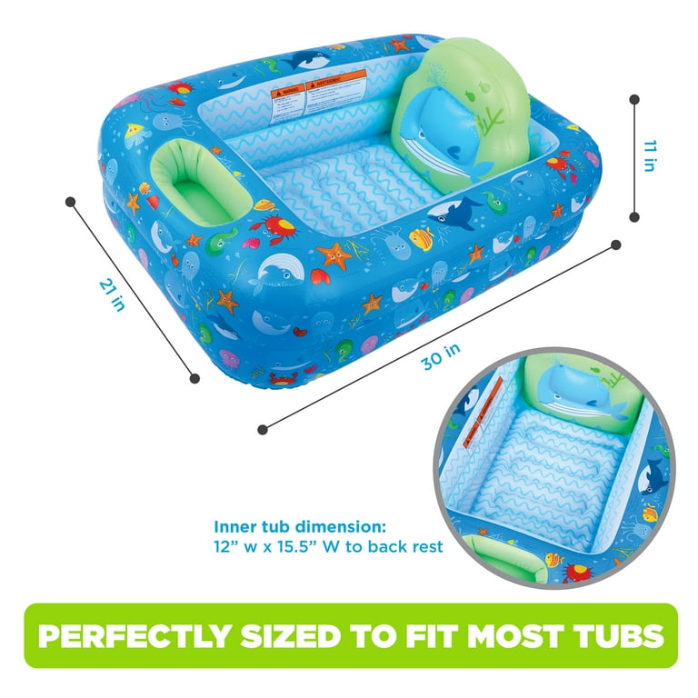 Parent s Choice Inflatable Safety Bathtub Walmart