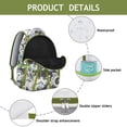 thumbnail image 4 of Chic Paisley Pattern Student Backpack - Ergonomic & Breathable for Daily Use, 4 of 5