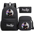 thumbnail image 4 of Three-piece Bag, Cartoon Peripheral Printed Backpack, Student Satchel Pencil Case, Can Be Customized-ZJKDGJKJ, 4 of 4