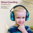 thumbnail image 2 of Noise-Canceling Headphones - Sound Reduction for Focus, Sensory Support, and Learning by NAFA - Green, 2 of 7