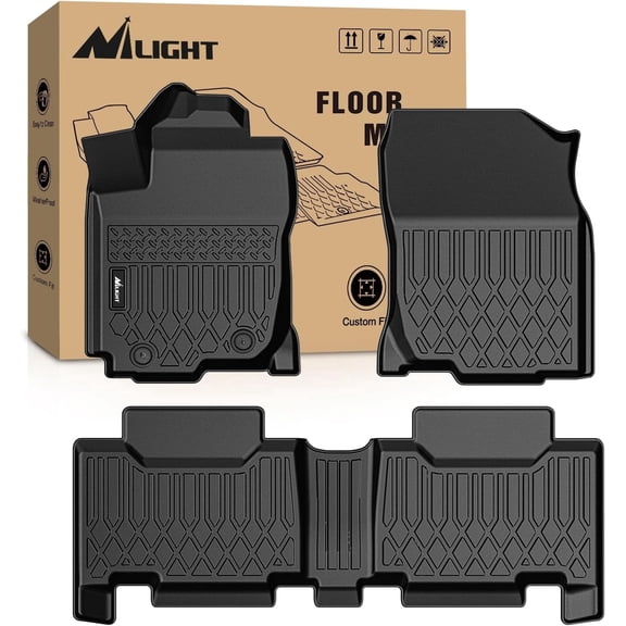 Nilight Floor Mats for Toyota RAV4 2013 2014 2015 2016 2017 2018 All Weather Custom Fit Heavy Duty Floor Liners