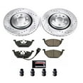 thumbnail image 3 of PowerStop Front Z23 Evolution Sport Carbon-Fiber Ceramic Brake Pad and Drilled & Slotted Rotor Kit Fits: VOLKSWAGEN Select Models K839, 3 of 10