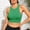 Green, variant on Royisotas Black Women Tank Tops Summer Athletic Sleeveless Womens Camisole Solid Color Running Yoga Crew Neck Cami Tops