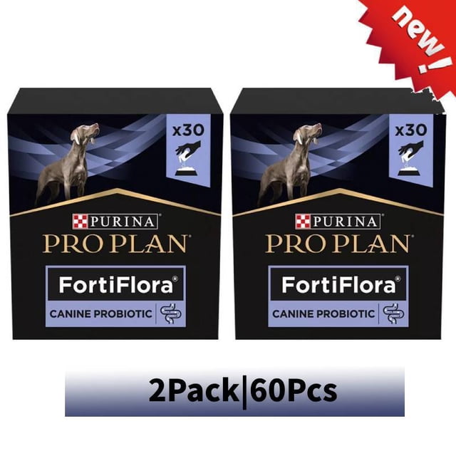 Purina Pro Plan Fortiflora Probióticos Suplemento para Perros 60 Piezas Mejor