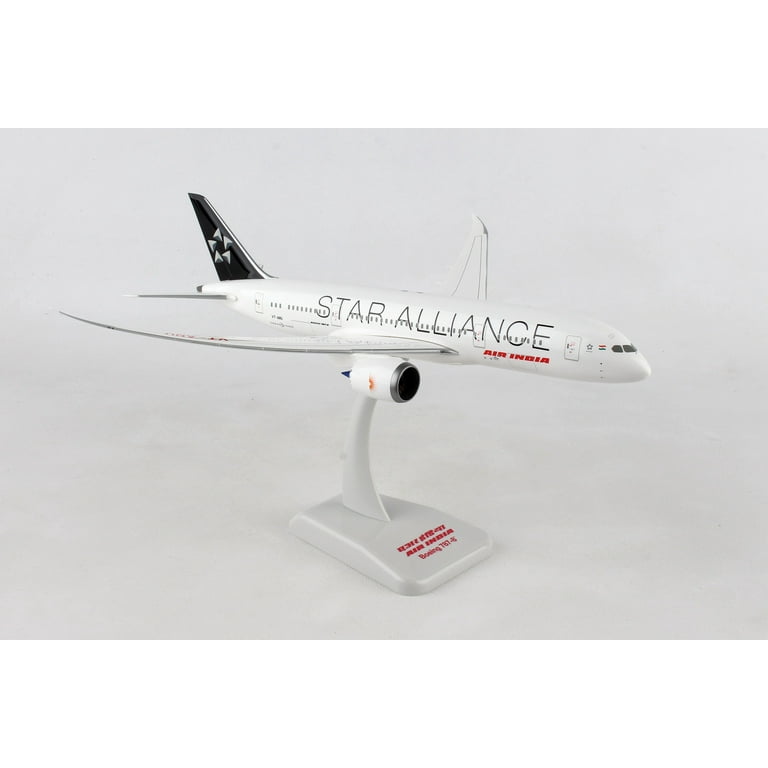 Hogan Wings HG10277G Air India 787-8 1-200 Star Alliance with Gear