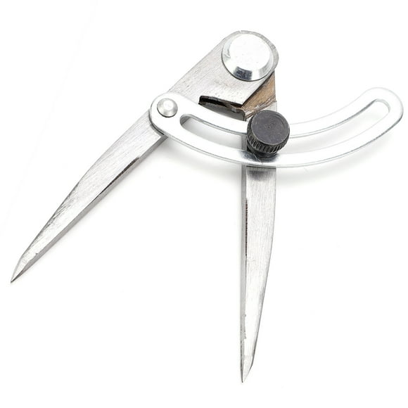 Stainless Steel Compass, Spacing Gauge Scribe Tool For Index Gauge For Line Segment Size Measurement For Draw Arcs And Dividing Lines