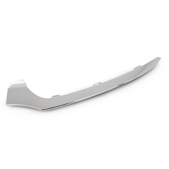 Front Driver Side Bumper Trim Moulding Chrome Fit For 2015-2018 Mercedes-Benz C400