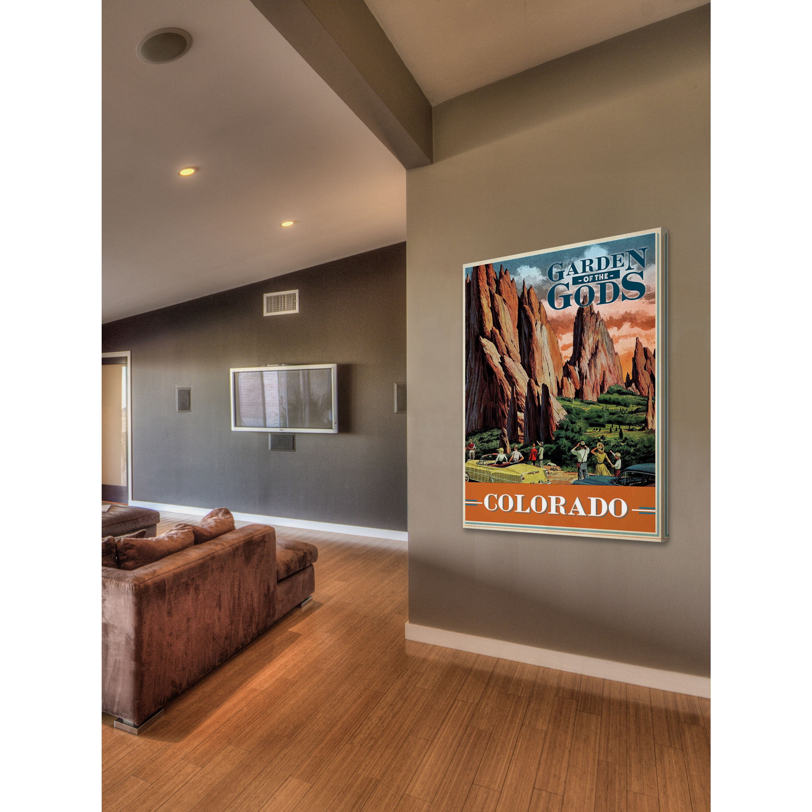 Marmont Hill "Garden of the Gods" Painting Print on Canvas