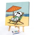 thumbnail image 1 of Cuadros Decorativos Pintura al óleo por números imagen DIY dibujo pintura dibujos animados perro pintura decoración arte JShteea Nuevos Originales, 1 of 9