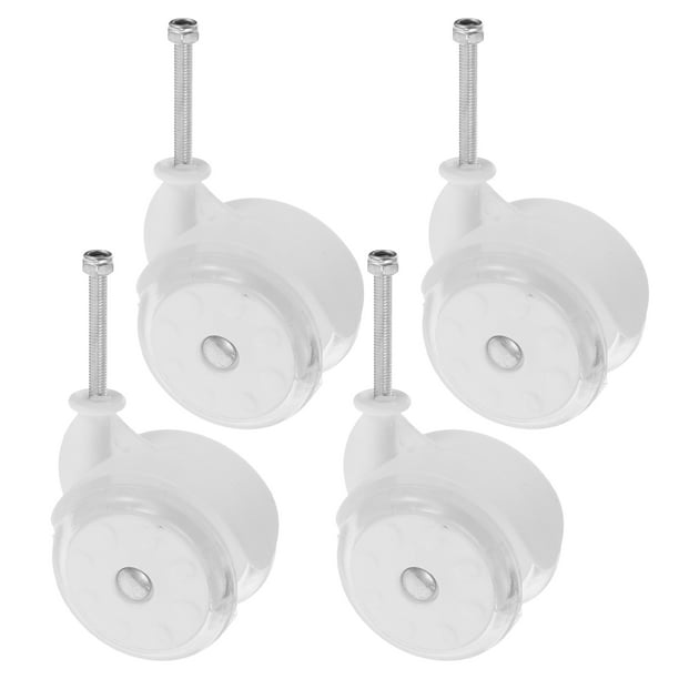 4 ruedas para andador de bebé, ruedas de plástico universales de repuesto para andadores, ruedas reutilizables para andador de bebé, accesorios de repuesto para andador de bebé