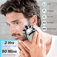 thumbnail image 5 of 6 In 1 Head Shavers for Bald Men Rotary Electric Razor Cordless Shaver for Men (7d), 5 of 5