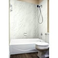 thumbnail image 5 of Subway Tile PVC Glue-up Tub and Shower Wall Panels Surround in Marble (96 Sq.ft) - 1 Piece, 5 of 5