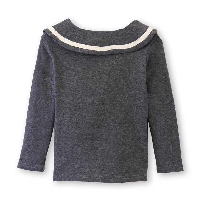 Pooh Blush Peter Pan Collar Top and Grey Shorts for Kids – The