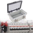 thumbnail image 1 of Electrical Enclosure, Rainproof Project Box Transparent Cover IP67 Simple Installation  for Construction Site, 1 of 7