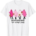 thumbnail image 1 of T-Shirt Cancer du Sein Halloween Fantôme Rose - comme sur l'Image - 3TG, 1 of 2