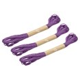 thumbnail image 1 of Unique Bargains 33 Feet 2mm Jute Twine, Jute Rope for Craft Projects Purple 3 Pack, 1 of 6
