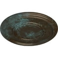 thumbnail image 3 of Ekena Millwork 17 3/8"OD x 1 1/8"P Federal Roped Large Ceiling Medallion (Fits Canopies up to 7 3/4"), Hand-Painted Bronze Blue Patina, 3 of 6