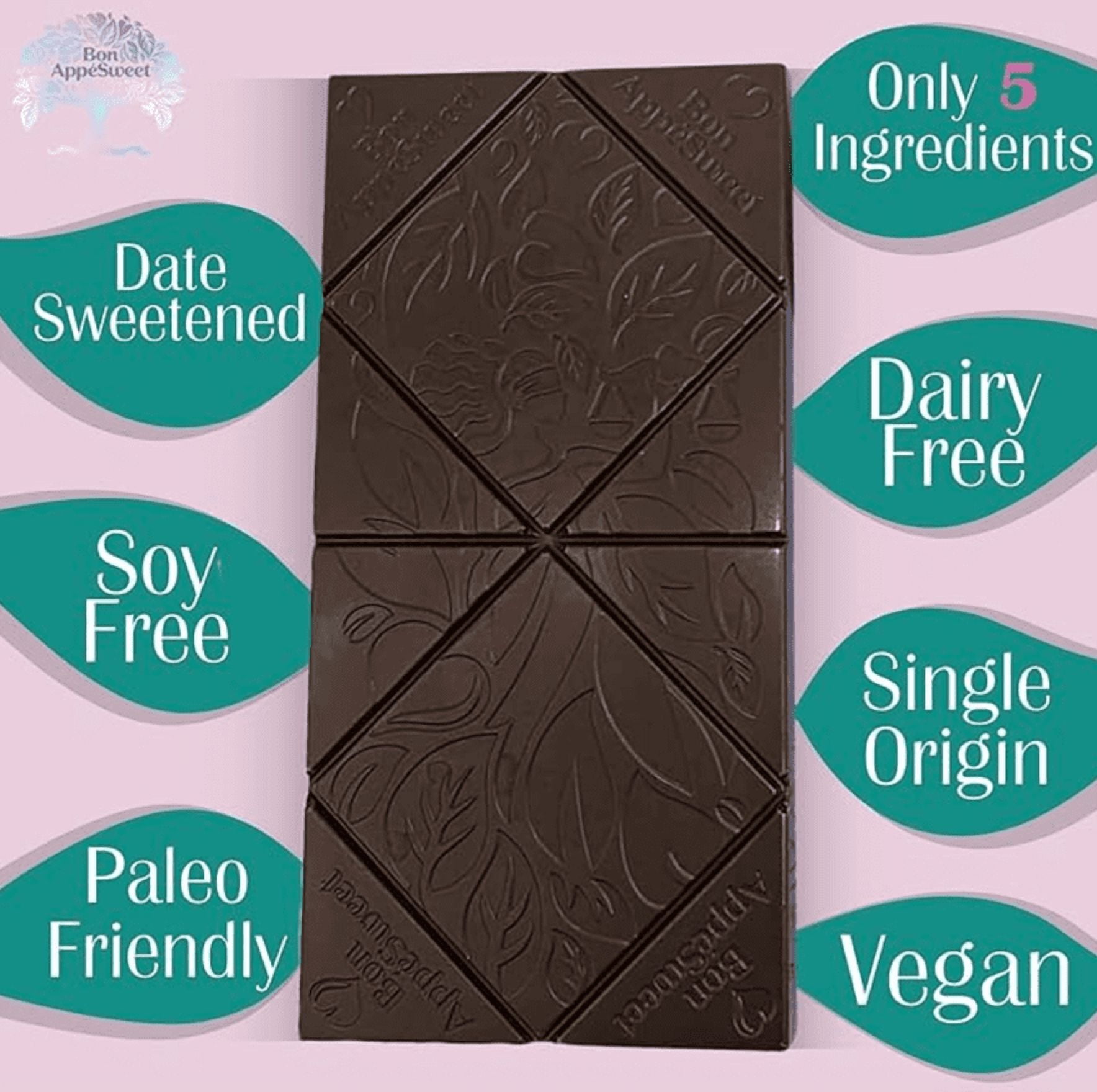 Bon AppèSweet Sea Salted Almond Chocolate - 3 Pack