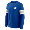 thumbnail image 2 of Men's Darius Rucker Collection by Fanatics Royal Kentucky Wildcats Waffle-Knit Raglan Long Sleeve Henley T-Shirt, 2 of 6