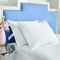 thumbnail image 2 of White Quilted Goose Feather & Down Pillow Set of 2, 2 of 5