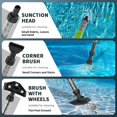 3in1 Cordless Pool Spa Hot Tub Vacuum Cleaner, Handheld Rechargeable Pool Cleaner, Suitable