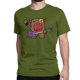 thumbnail image 1 of Camisetas de algodón con diseño de muñeca rockera kawaii para hombre y mujer, camisetas de moda con cuello redondo, camisetas Domo Kun de manga corta con estampado gráfico., 1 of 7
