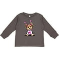 thumbnail image 3 of Inktastic Love Bug Yorkie Boys or Girls Long Sleeve Toddler T-Shirt, 3 of 5