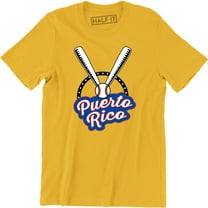 Puerto Rico With Baseball Image PR T-Shirt