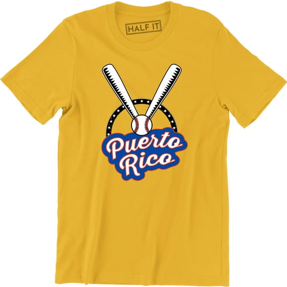 Puerto Rico With Baseball Image PR T-Shirt