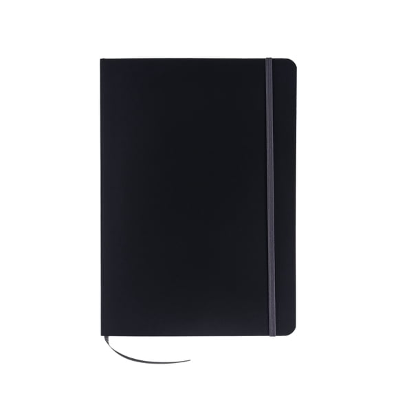 Fabriano Ispira Soft-Cover Notebook, 5.8" x 8.3", A5, Dotted, Black