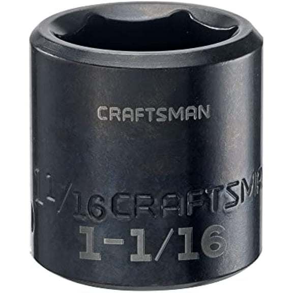 Craftsman Sockets, 1/2" Drive 1-1/16" SAE Impact S CMMT15859