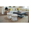 thumbnail image 2 of Brika Home Decorative Ottoman in Icy Blue, 2 of 9