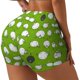 thumbnail image 1 of Balery Funny Sheep Doing Yoga Pantalones cortos de entrenamiento estampados para mujer, sin costuras, ajustados, para gimnasio, yoga, correr, deportes, ejercicio activo, fitness.-Small, 1 of 8